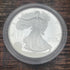 1995-P $1 US American Proof Silver Eagle Coin~Capsule, Presentation Case, and Box included ~ NO COA