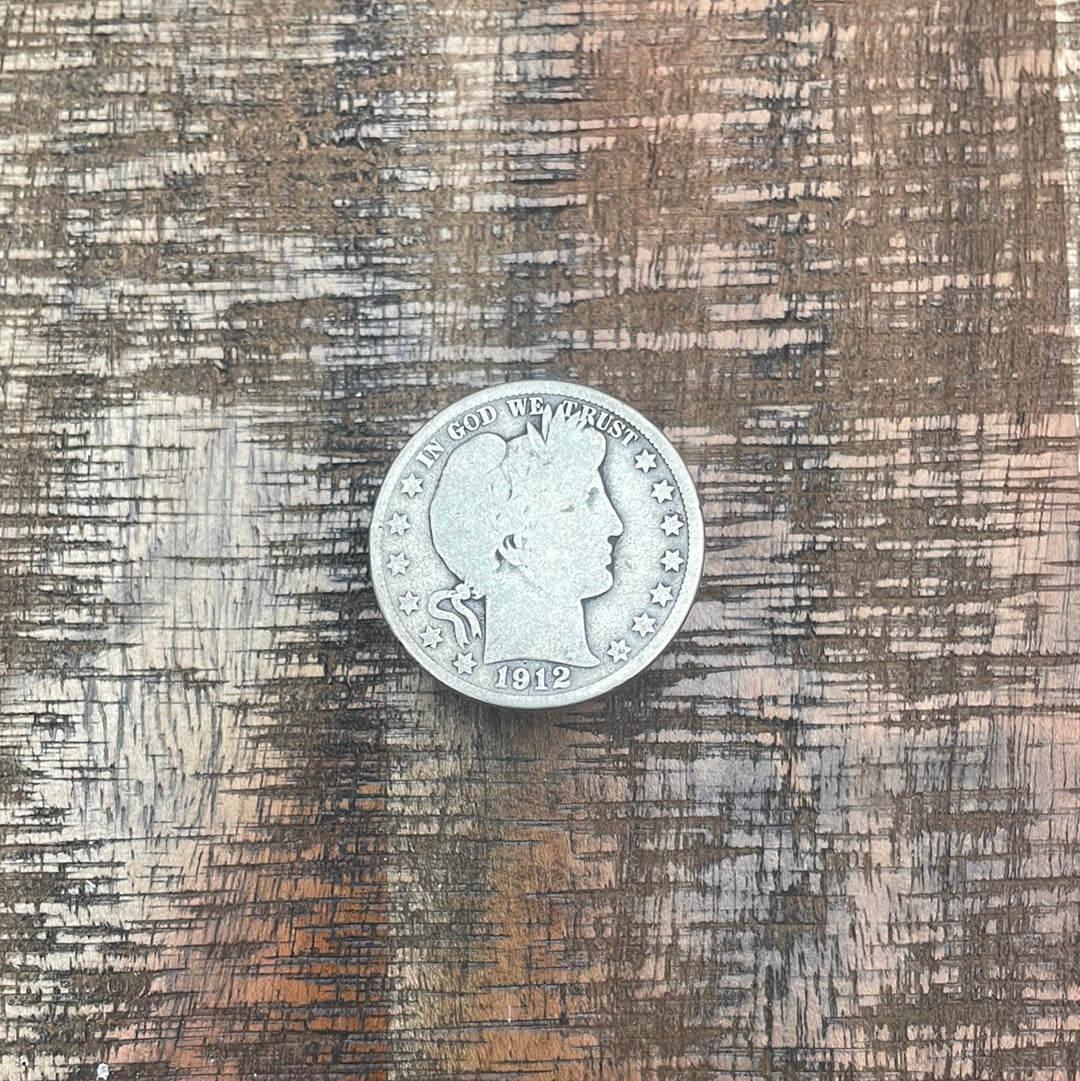 1912-D 50C US Barber Half Dollar