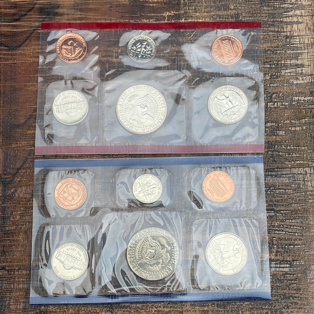 1996 Mint Set in Envelope no "W" dime