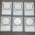 2021 Morgan & Peace Dollar Set ~ NGC Graded MS70 ~ 6 coin set ~ Mercanti Sign