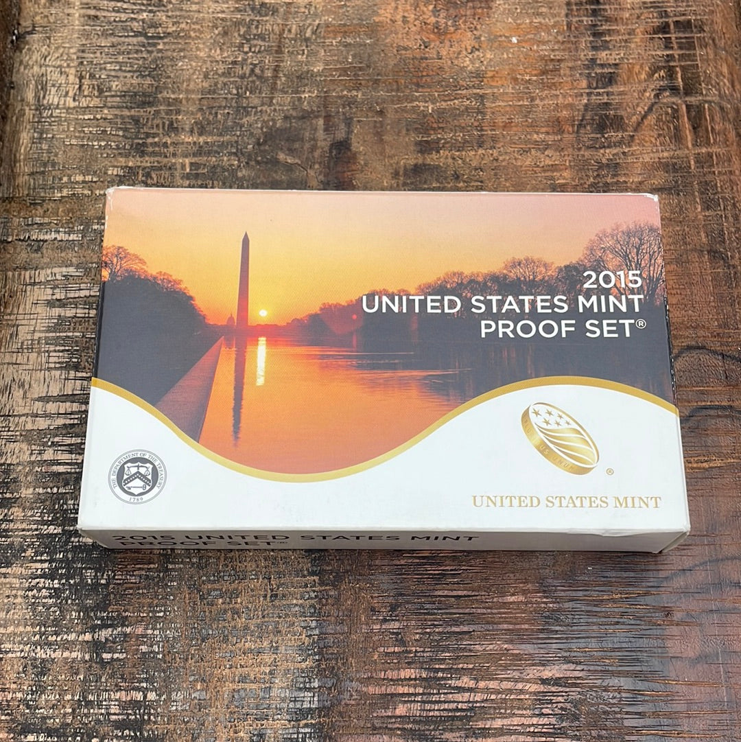 2015 - 14 Coin Proof Set in OGP