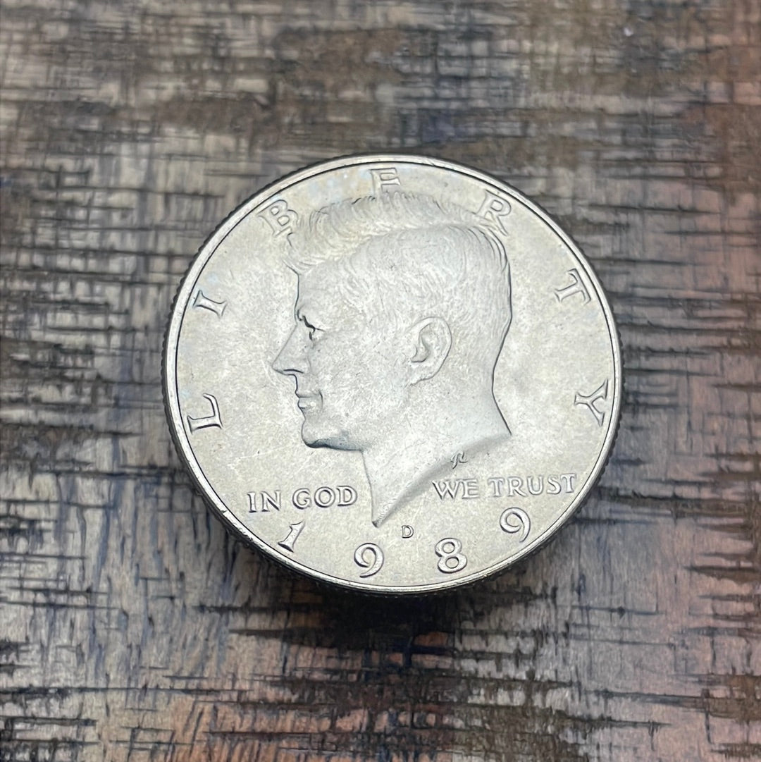 1989-D 50c Kennedy Half Dollar