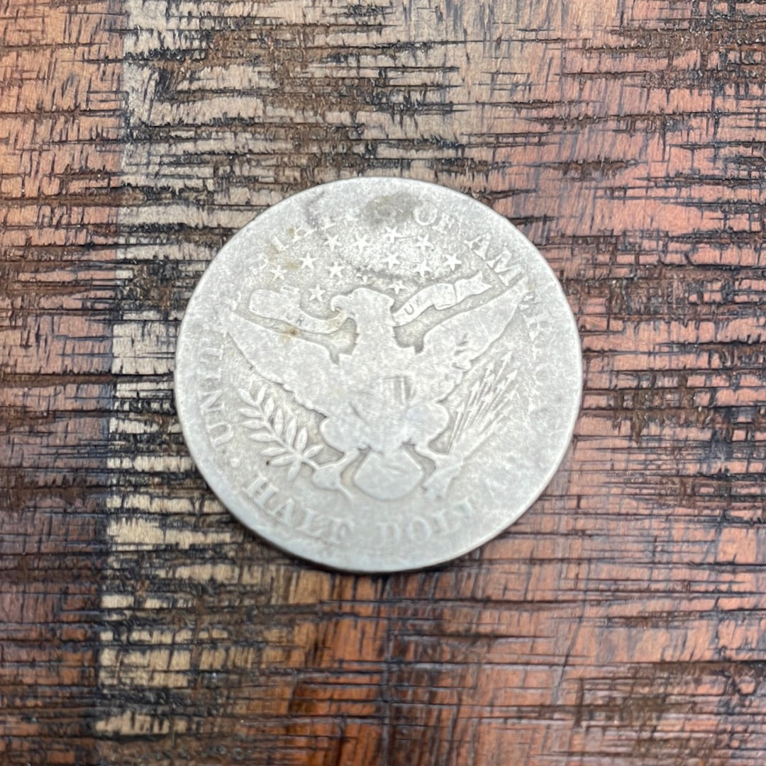 1906 50C US Barber Half Dollar