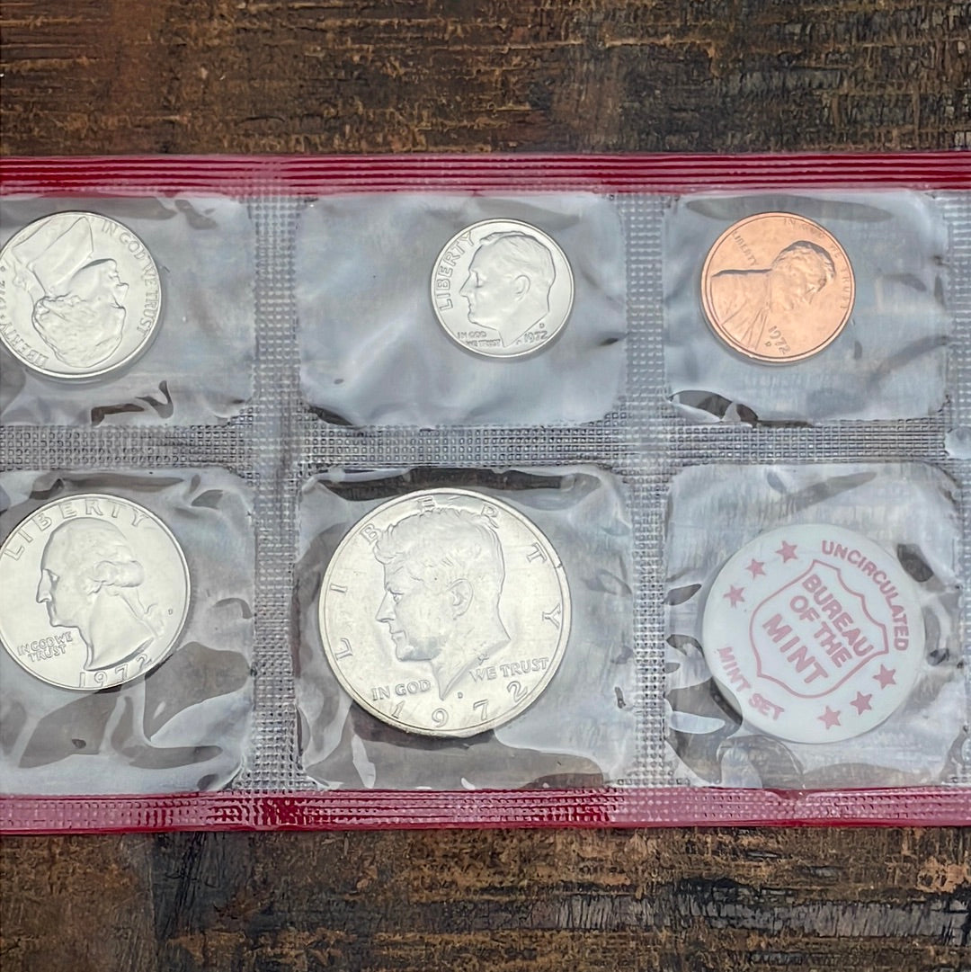 1972 Mint Set in Envelope