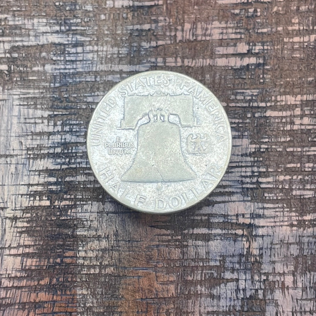 1954 50C US Franklin Half Dollar
