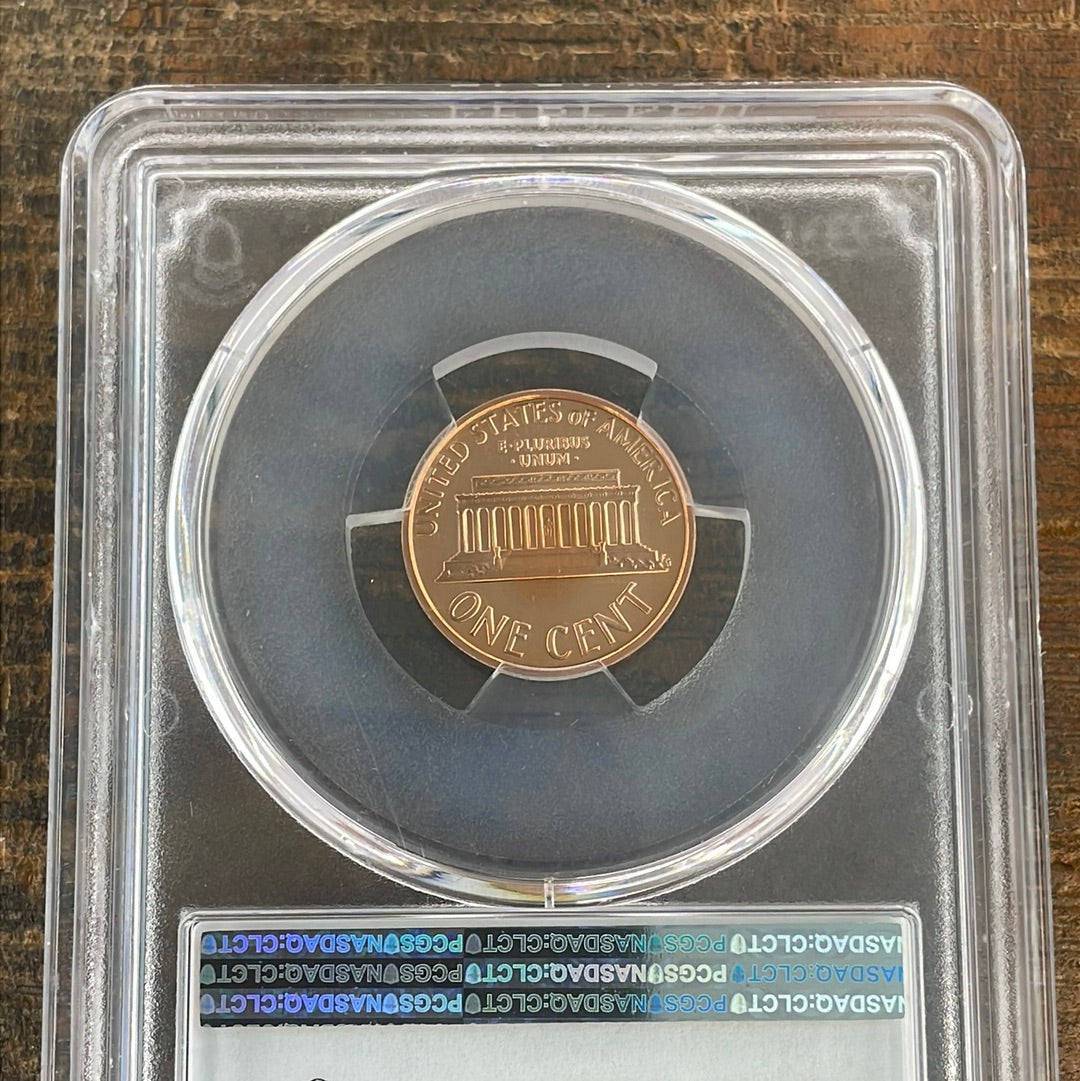 2002-S 1c US Lincoln Memorial Cent PCGS PR69RD DCAM