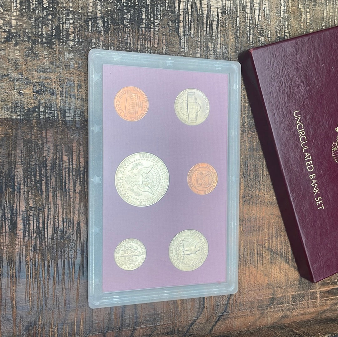 1990-D Uncirculated Bank Set in OGP