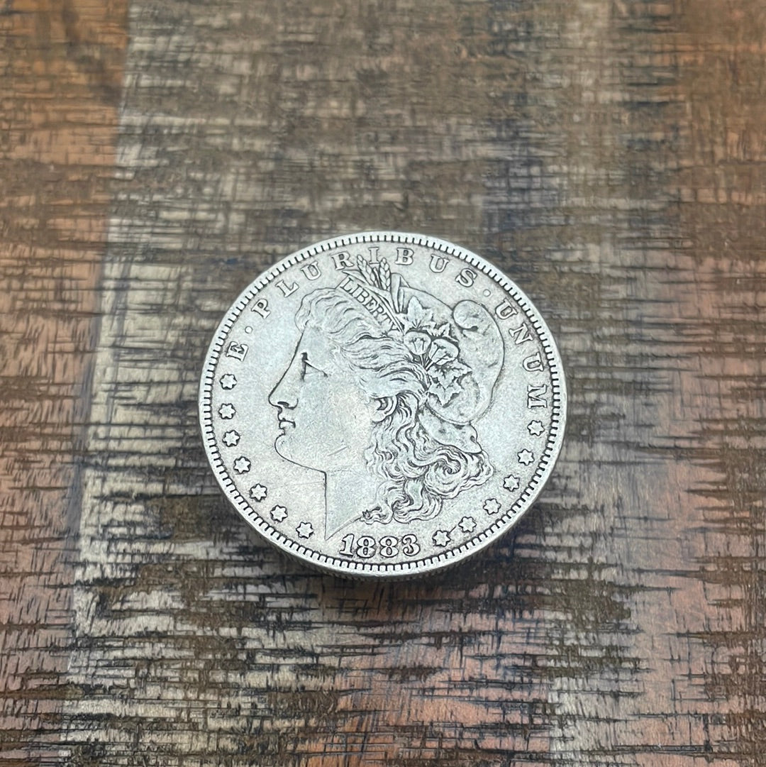 1883 $1 US Morgan Silver Dollar