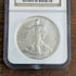 1993 $1 US American Silver Eagle NGC MS69