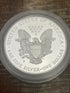 1999-P $1 US American Proof Silver Eagle Coin~Capsule, Presentation Case, COA and Box included