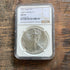 2021-S $1 US Silver Eagle. Eagle Landing T-2 NGC MS69