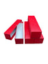 Red Cardboard 9' 2x2 Storage Box-Single Row