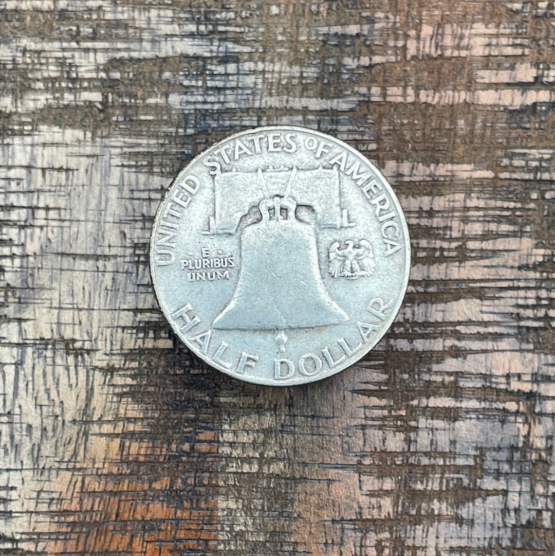 1959 50C US Franklin Half Dollar