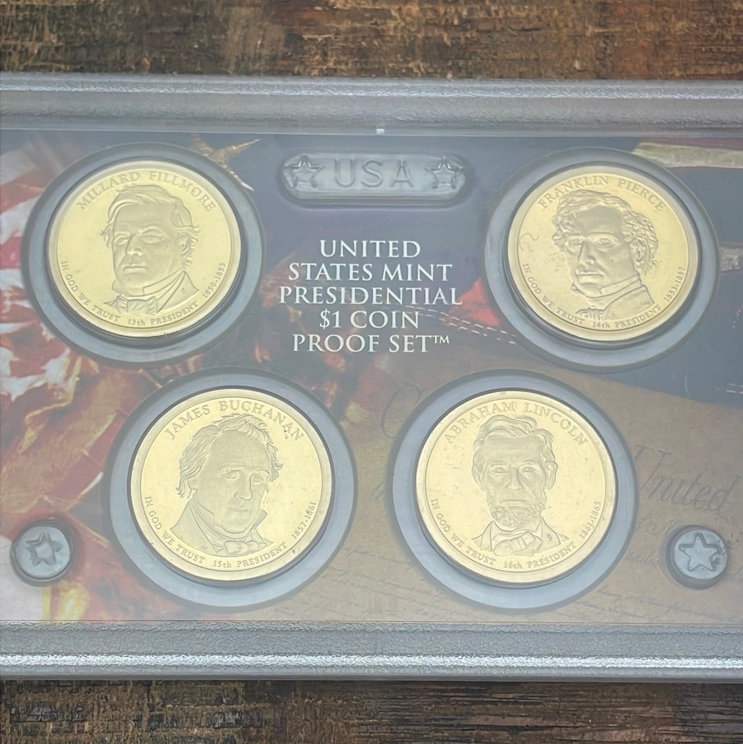 2010 Presidential Dollar Proof Set no BOX