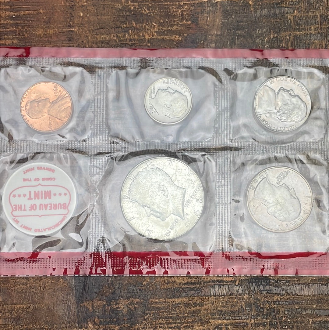 1968 Mint Set in Envelope 40% Silver