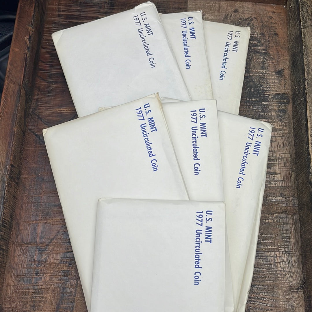 1977 Mint Set in Envelope