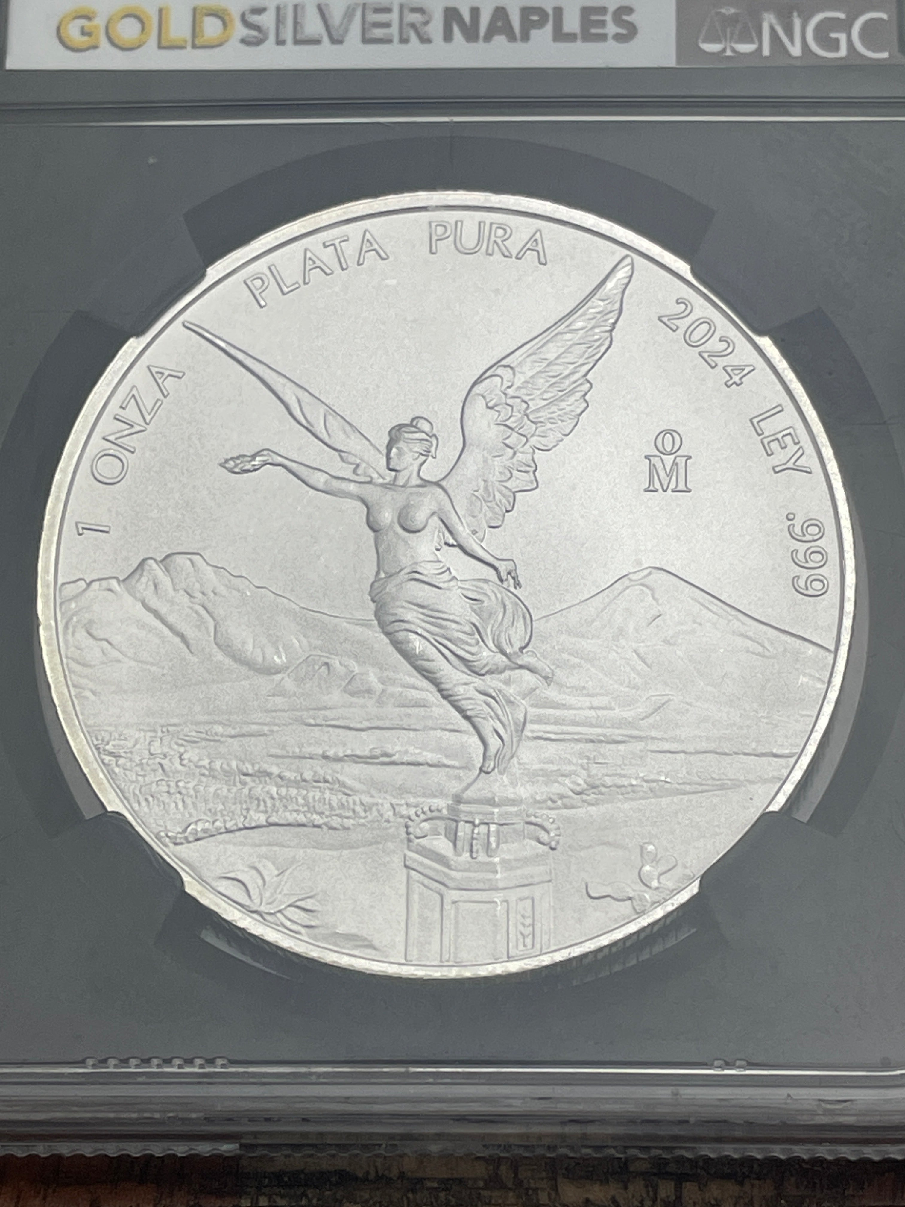 2024 Mo Mexico 1 Onza Libertad 1oz .999 Silver NGC MS69