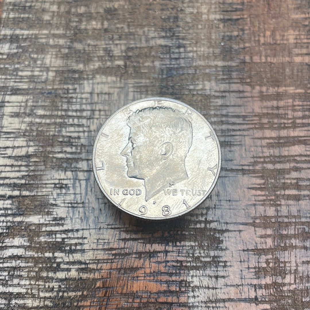 1981-D 50c Kennedy Half Dollar