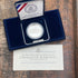 1992-W US $1 White House 200th Anniversary Proof Silver Dollar in OGP w/ COA