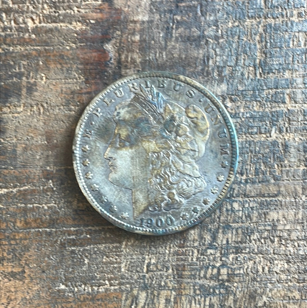1900-O $1 US Morgan Silver Dollar