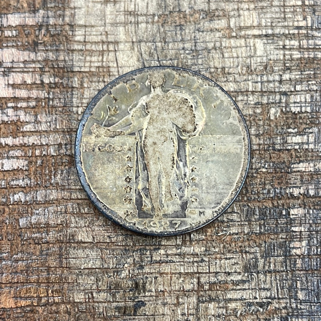 1927-S 25C US Standing Liberty Quarter