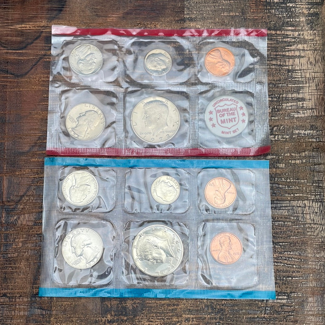 1972 Mint Set no Envelope