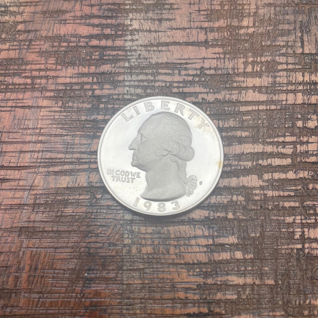 1983-S 25c US Proof Washington Quarter