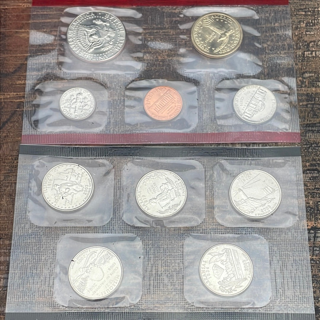 2003 Mint Set in Envelope