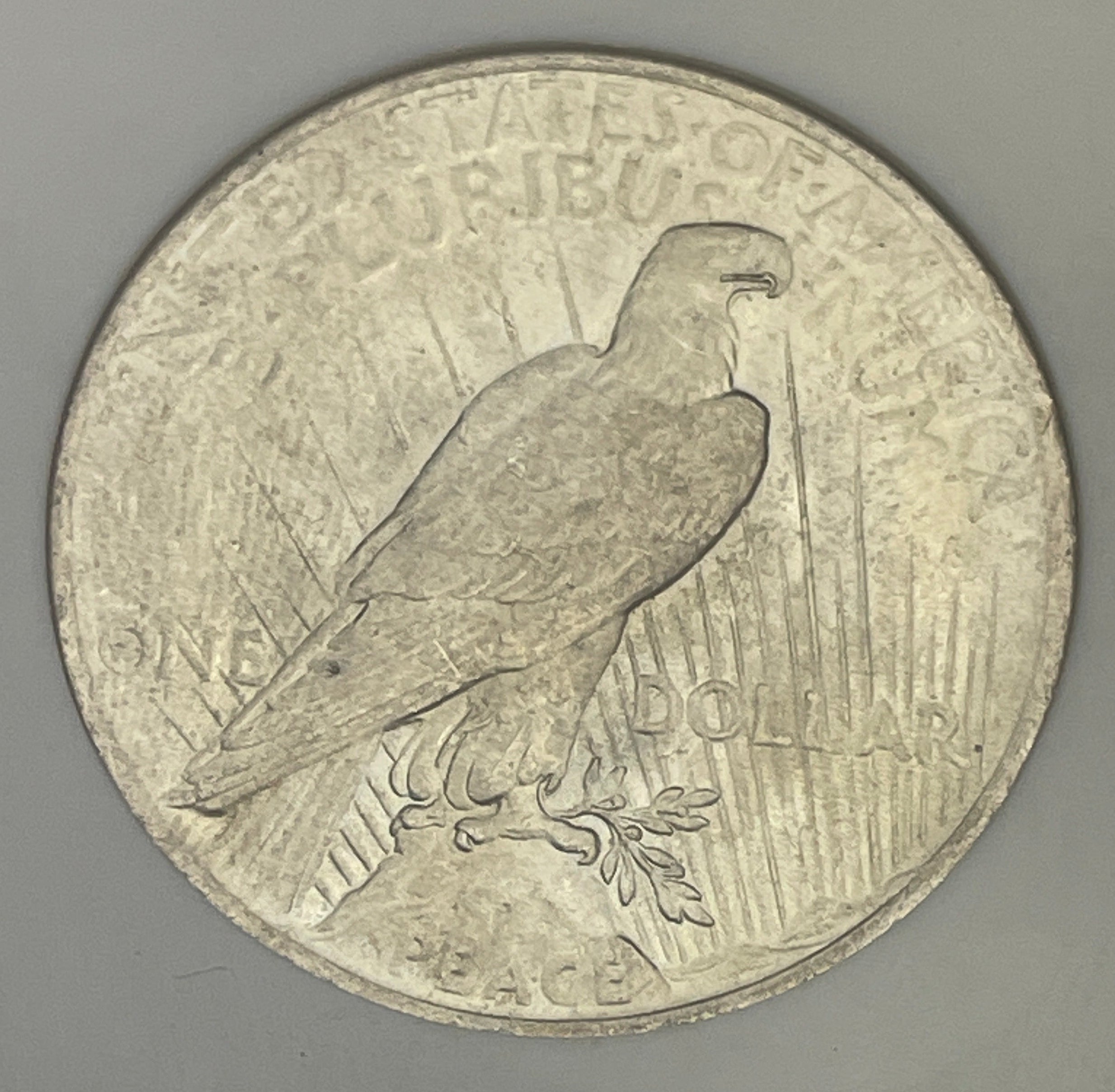 1923 US $1 Peace Silver Dollar NGC MS64