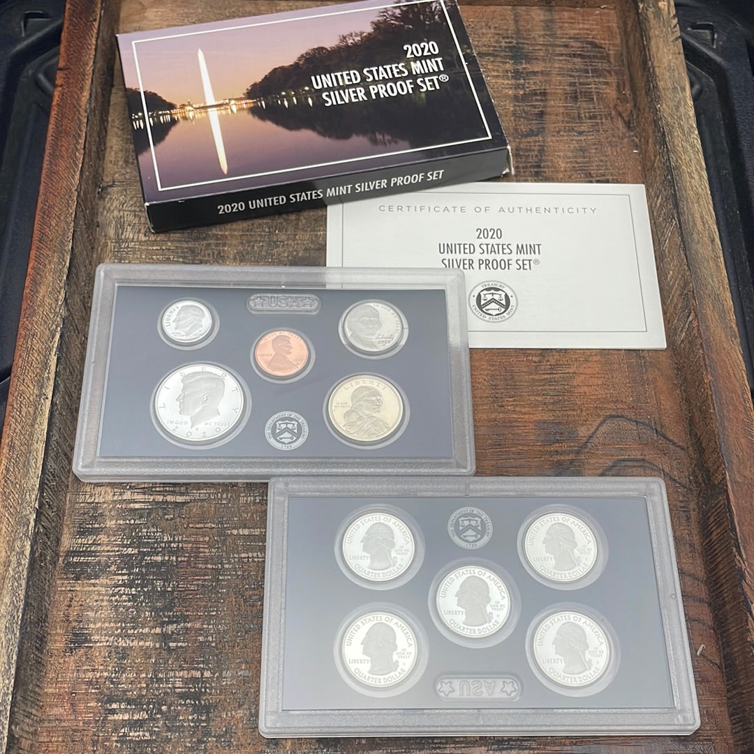 2020-S Silver Proof Set in OGP with COA