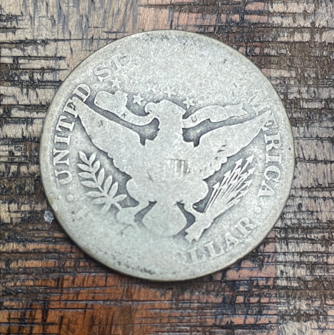 1906 50C US Barber Half Dollar