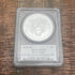 2015-W $1 Burnished American Silver Eagle ~ PCGS SP70 ~ First Day of Issue- Washington DC ~ Mercanti Signed