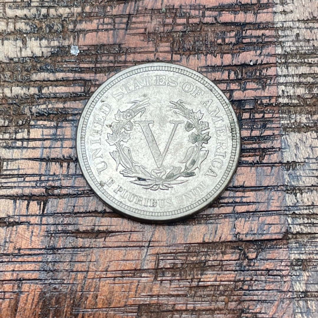 1883 5C Liberty Head Nickel ~ NO CENTS