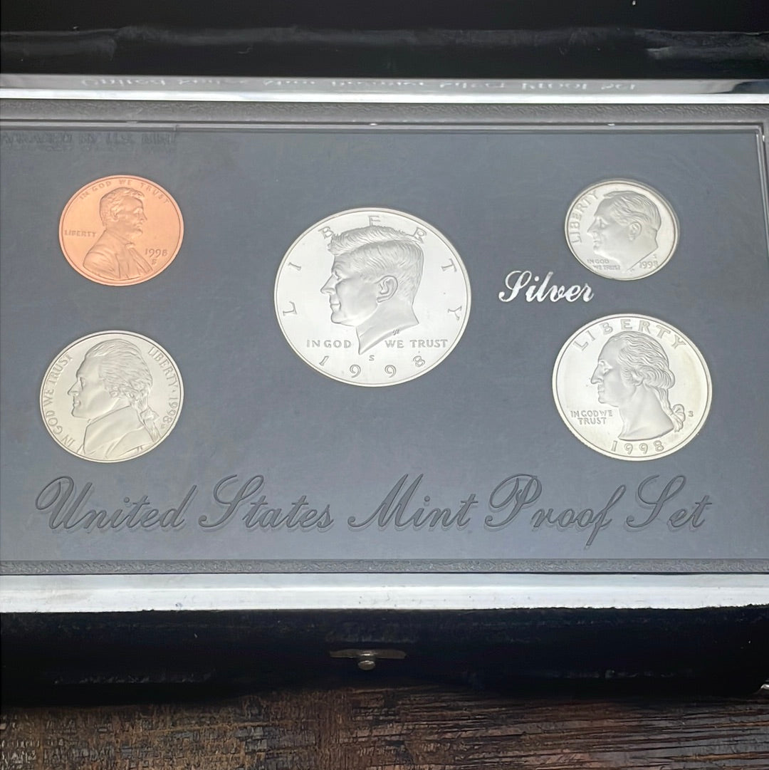 1998-S United States Mint Premier Silver Proof Set