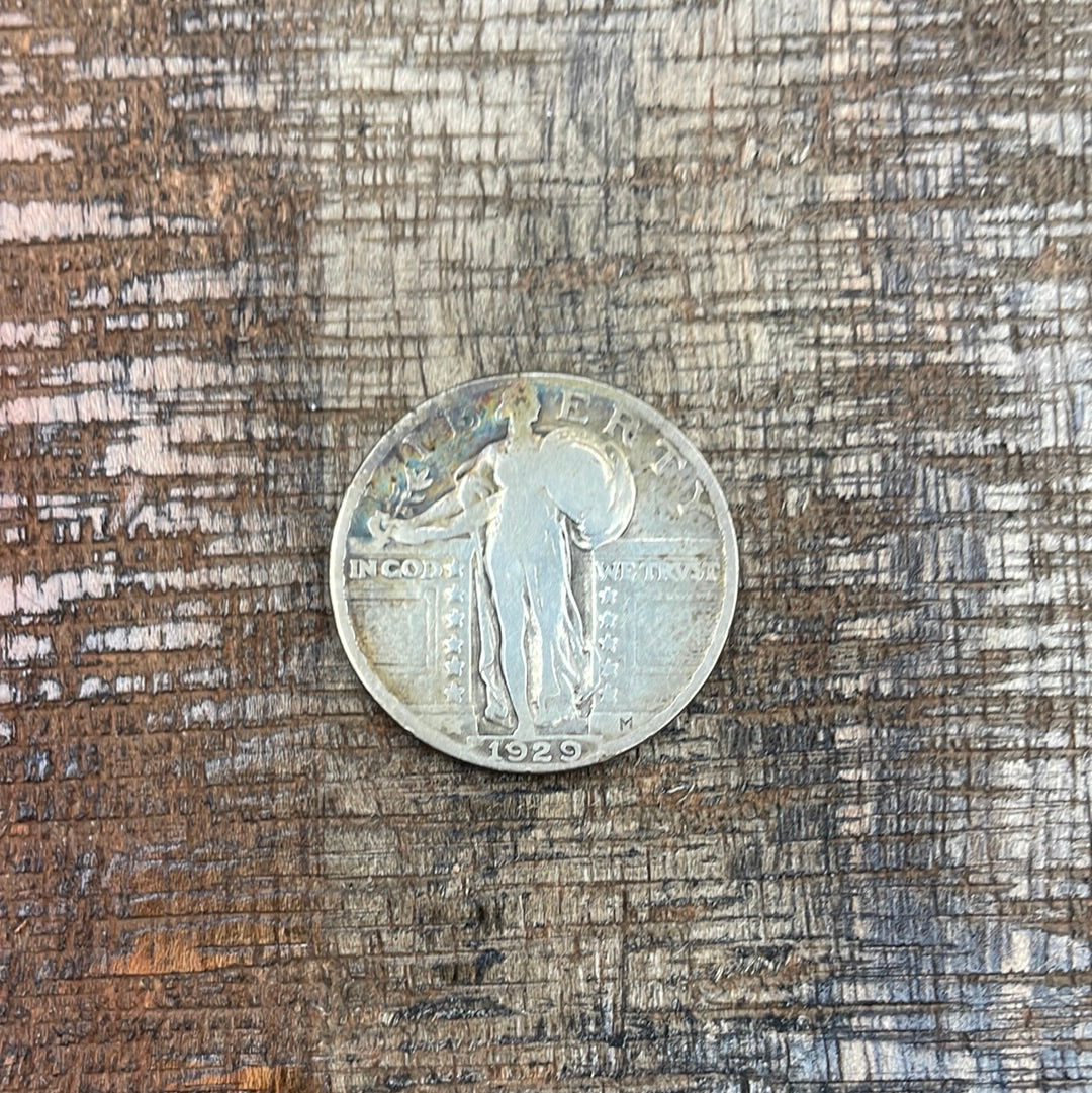 1929 25C US Standing Liberty Quarter