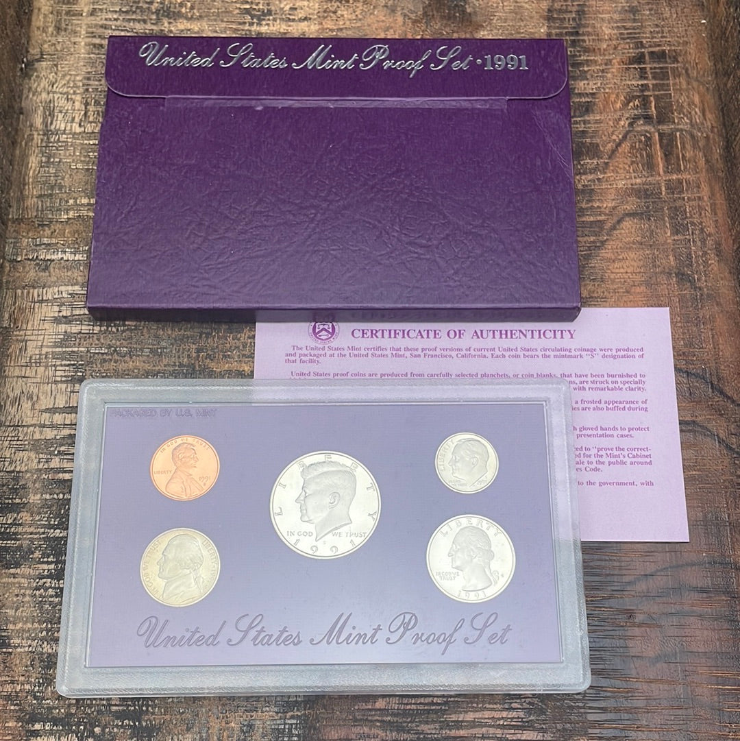1991 Proof Set in OGP