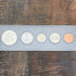 1967 Birth Year Set, 5 coin set with 40% Silver Half Dollar.