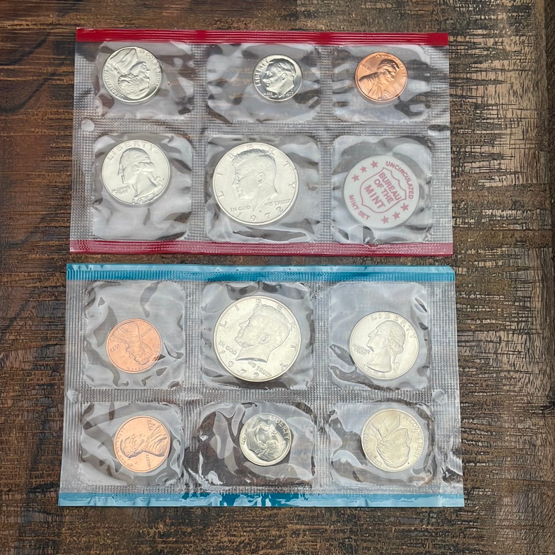1972 Mint Set in Envelope