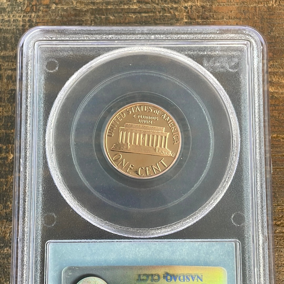 1985-S 1c US Lincoln Memorial Cent PCGS PR69 RD DCAM