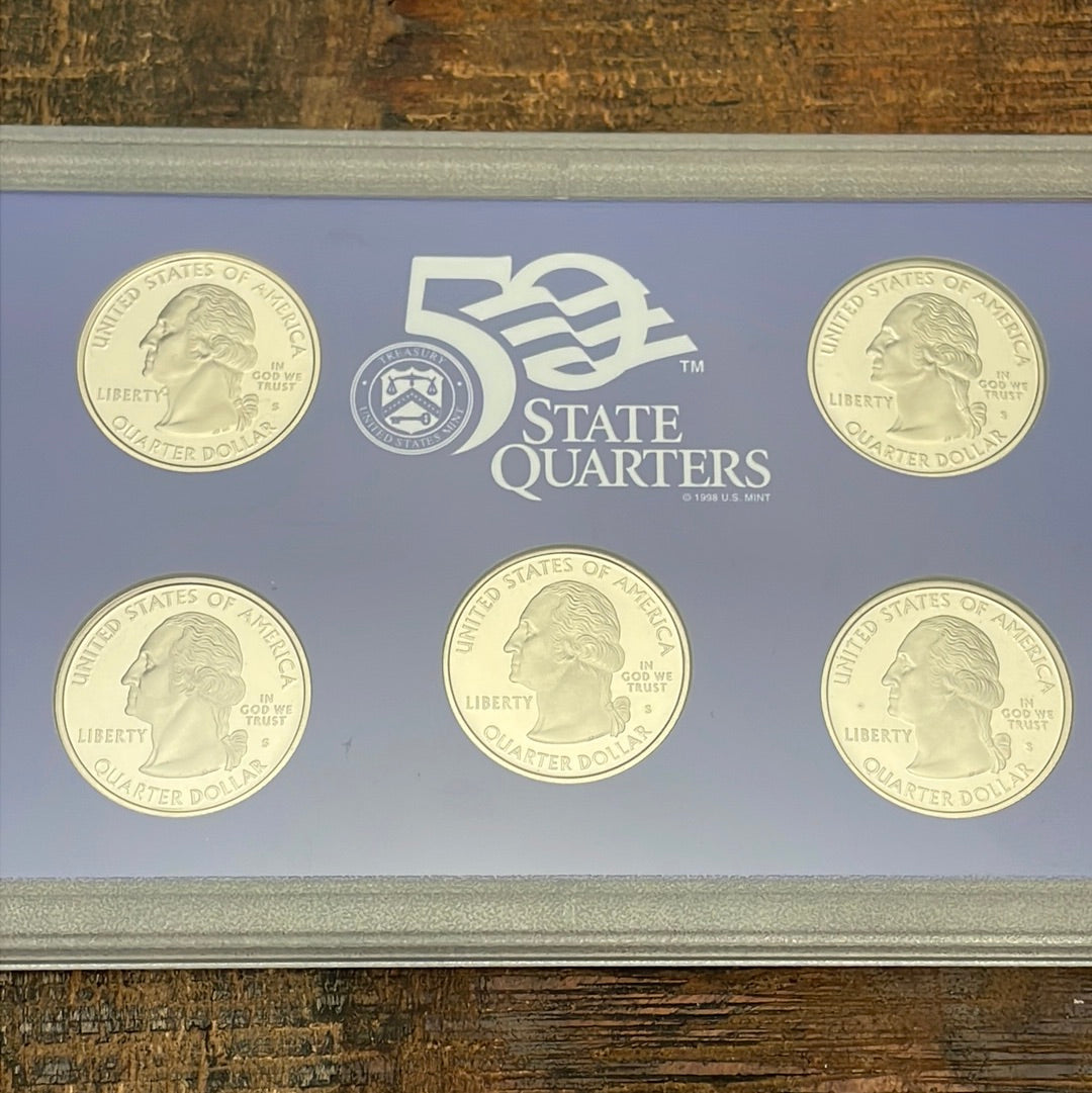 2007 - 14 Coin Proof Set in OGP