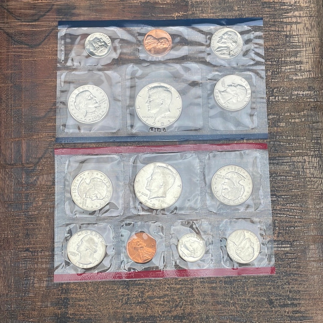 1981 Mint Set in Envelope