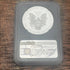 2021-W $1 US American Silver Eagle~ Heraldic Eagle T-1~ Congratulations Set~ FDOI~ NGC PF70 Ultra Cameo ~ Mercanti Signed