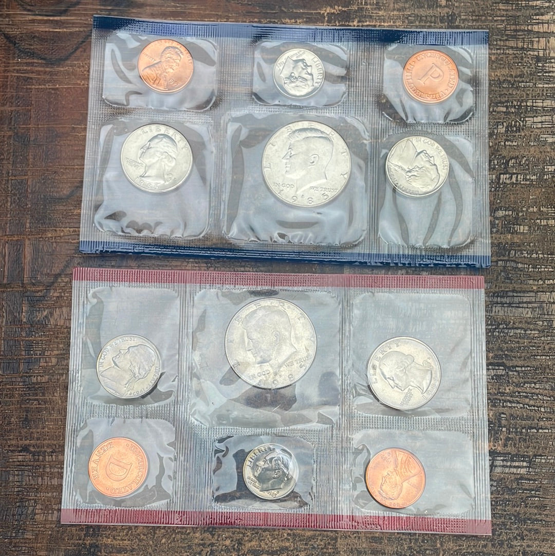 1985 Mint Set in Envelope