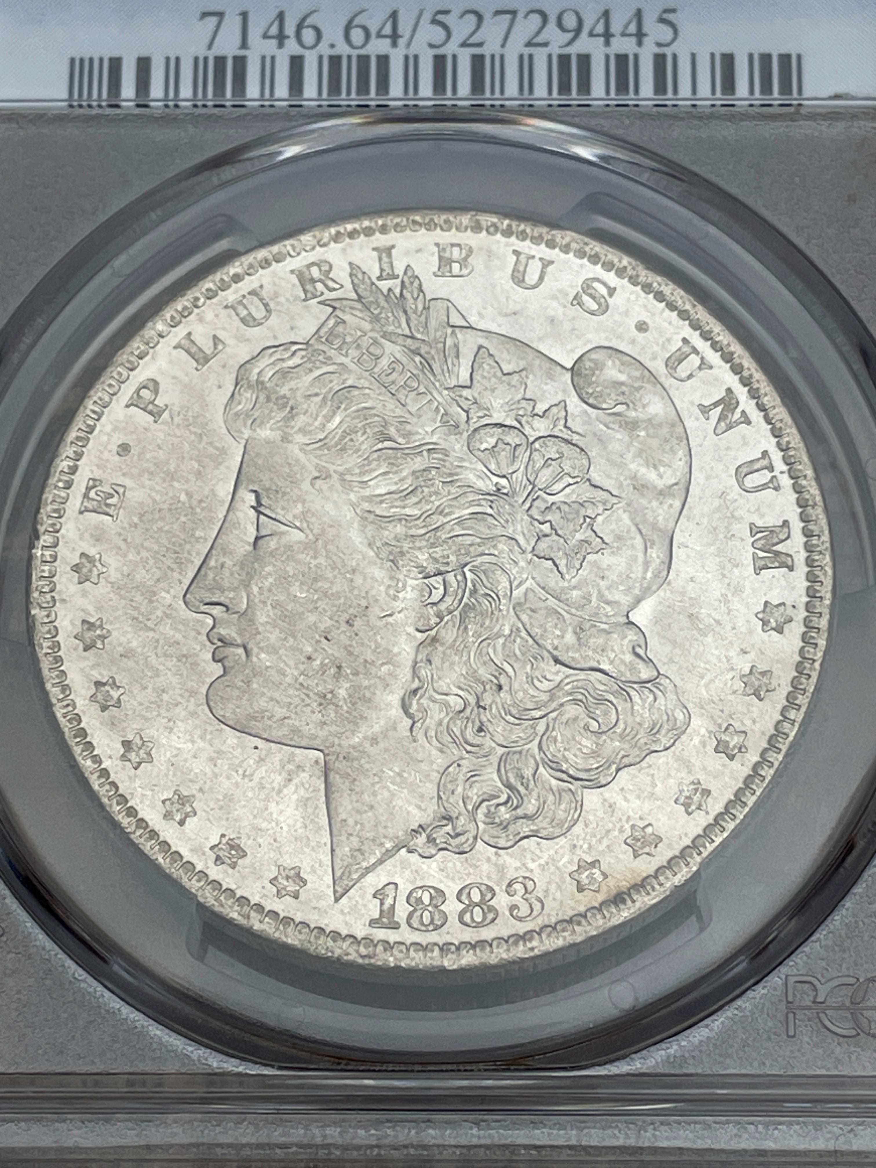 1883 O US $1 Morgan Silver Dollar PCGS MS64
