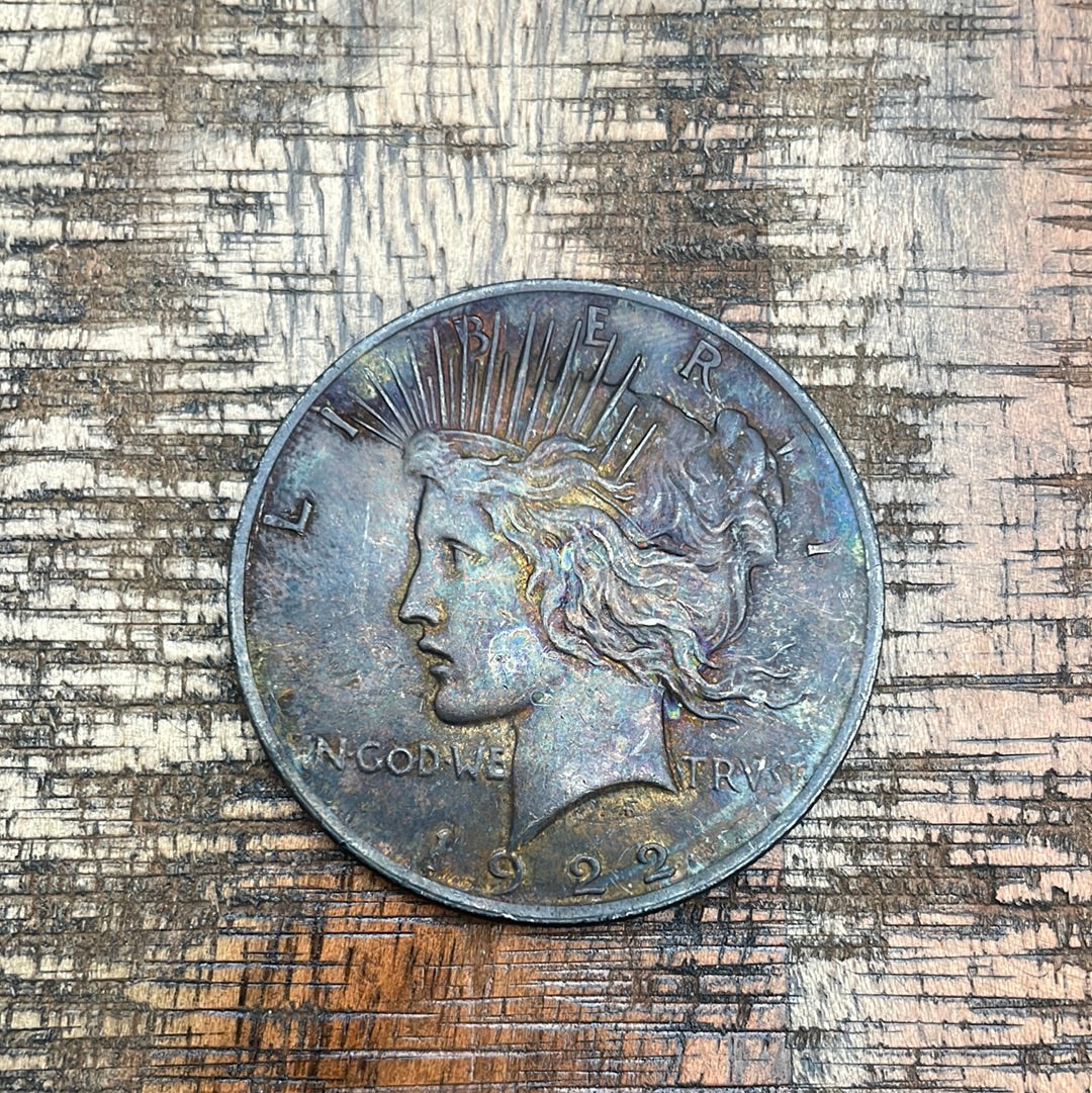 1922 $1 US Silver Peace Dollar