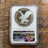 2021-S Eagle $1 Eagle Landing T-2 NGC PF70 Ultra Cameo “Slab Error 25th Platinum Eagle Label”