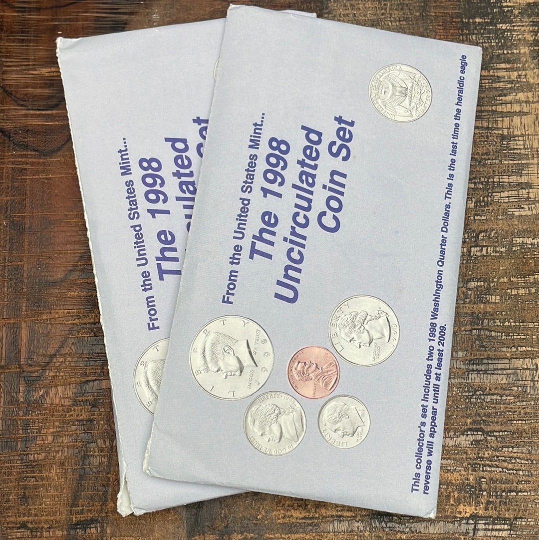 1998 Mint Set in Envelope