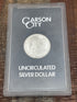 1883-CC $1 US Morgan Silver Dollar GSA Carson City ~ VAM 8A