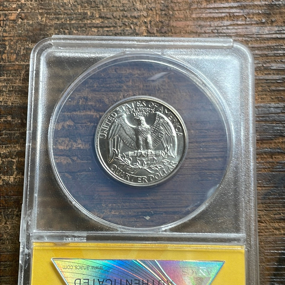 1997-D 25c US Washington Quarters ANACS MS67