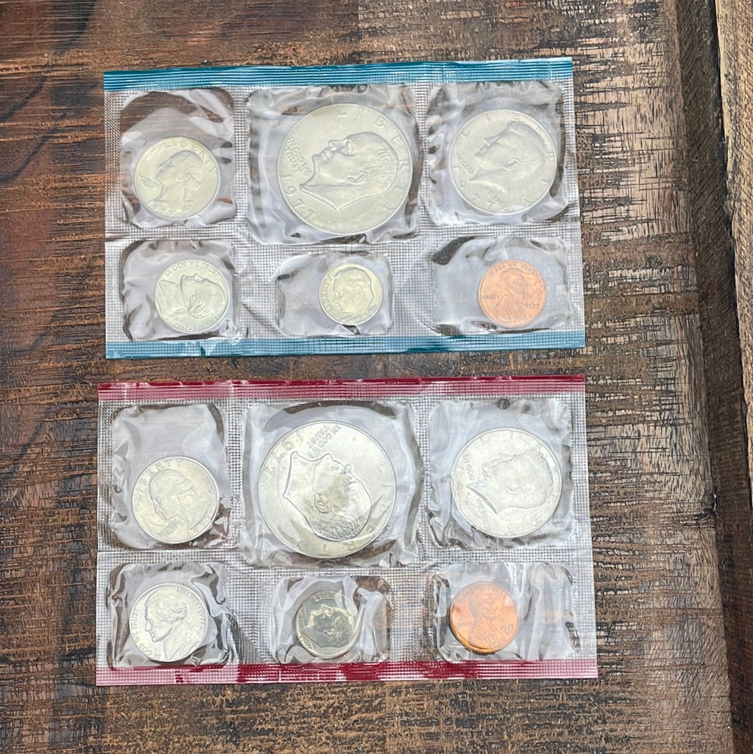 1977 Mint Set in Envelope